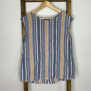 Max Studio Linen Top